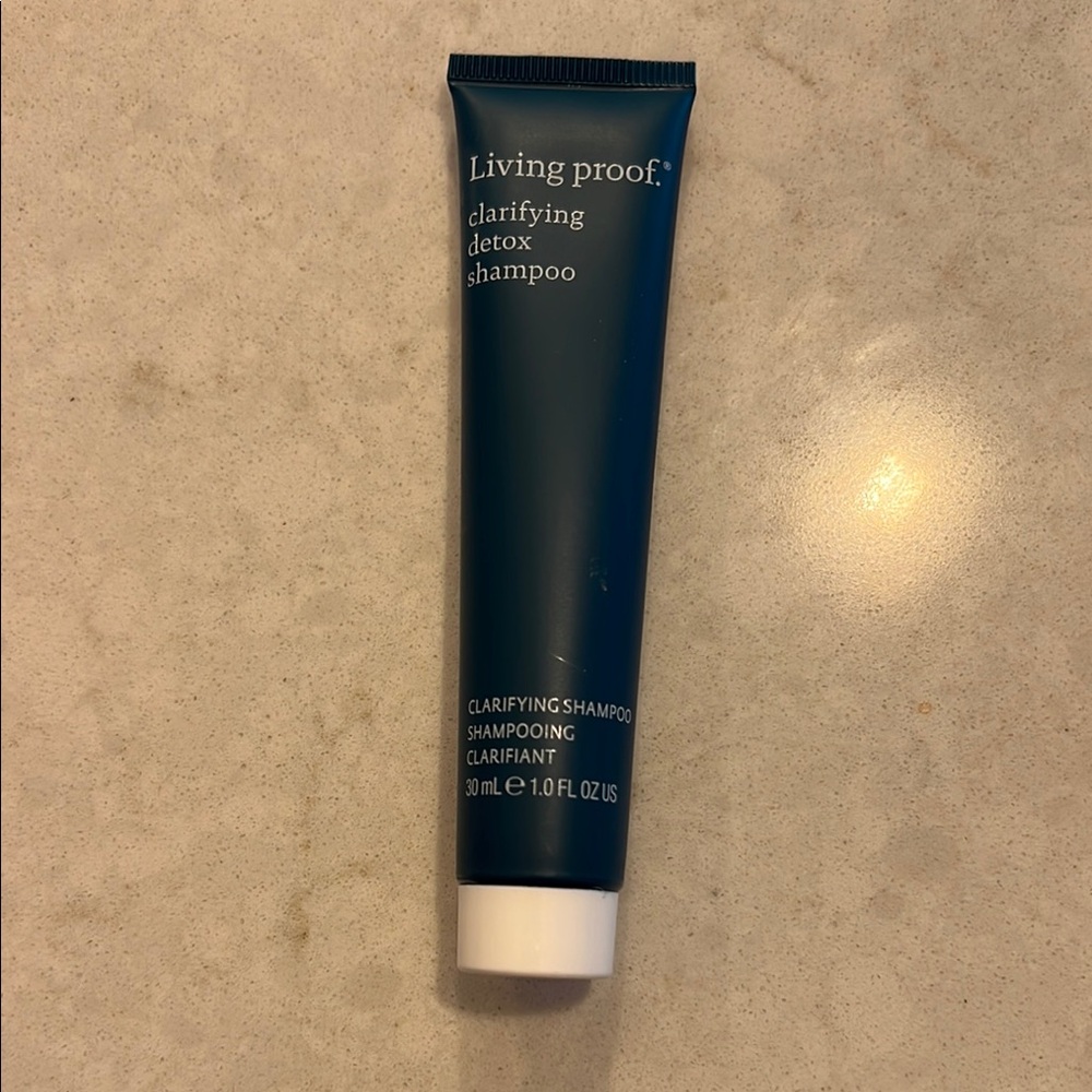 Living Proof Skincare Tube Black Minimalist Design